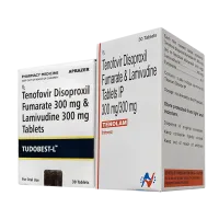 Фото Тенофовир   Ламивудин (Tudobest L / Tenolam) таб. 300мг/300мг №30
